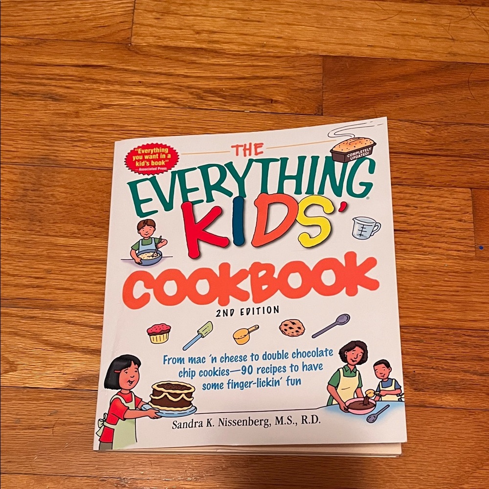 The Everything Kids' Cookbook - Fun and Colorful Edition